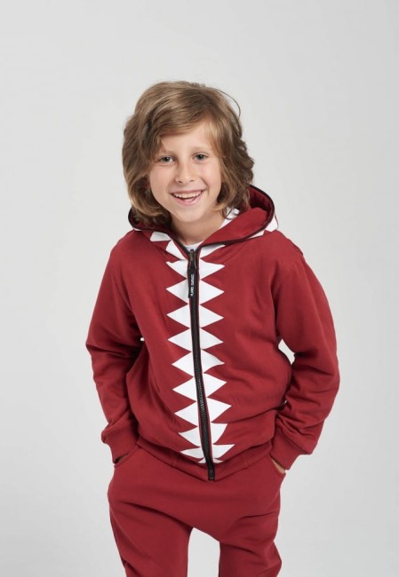 BLUZA ROZPINANA DZIECIĘCA NICE 2 EAT YOU RED LIGHT