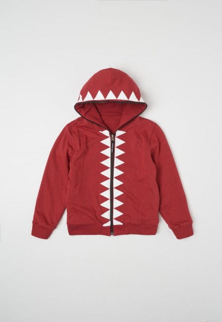 BLUZA ROZPINANA DZIECIĘCA NICE 2 EAT YOU RED LIGHT