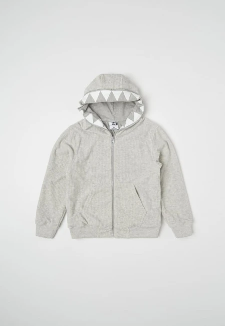 BLUZA ROZPINANA DZIECIĘCA NICE 2 EAT U URBAN GREY