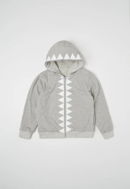 BLUZA ROZPINANA DZIECIĘCA NICE 2 EAT U URBAN GREY