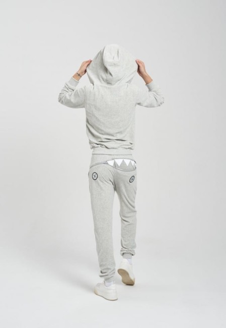 BLUZA ROZPINANA DAMSKA NICE 2 EAT U URBAN GREY