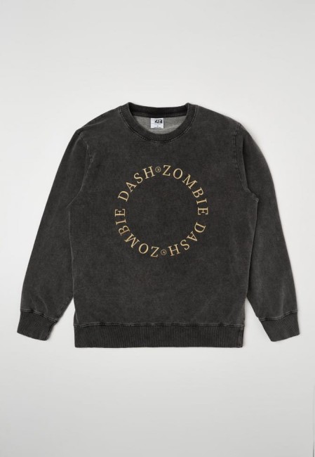 BLUZA DAMSKA SWEATSHIRT JEANS BLACK