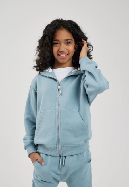 BLUZA ROZPINANA DZIECIĘCA BITE ME TROPICAL BLUE