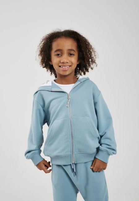 BLUZA ROZPINANA DZIECIĘCA BITE ME TROPICAL BLUE