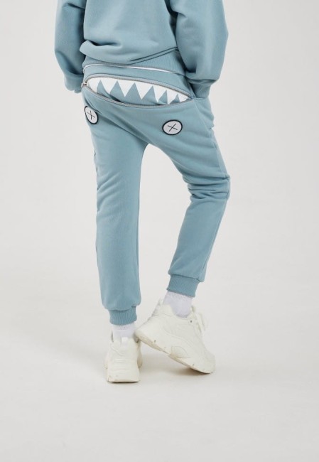 SPODNIE DRESOWE DZIECIĘCE HUNGRY ONE TROPICAL BLUE