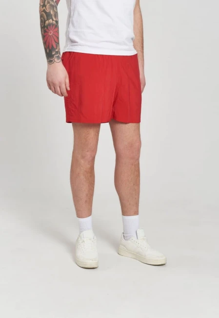 SZORTY KĄPIELOWE MĘSKIE SWIMMING SHORTS RED