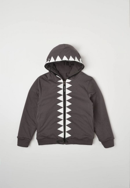 BLUZA DZIECIĘCA NICE 2 EAT U ALLOVER GREY