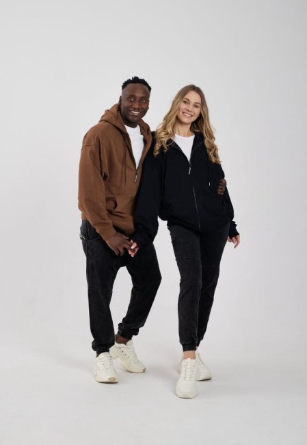 Bluza Dresowa Hoodie Basic Black