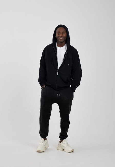 Bluza Dresowa Hoodie Basic Black