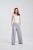 Spodnie damskie Baggy Pants Ash, widok na modelce w zestawieniu z topem