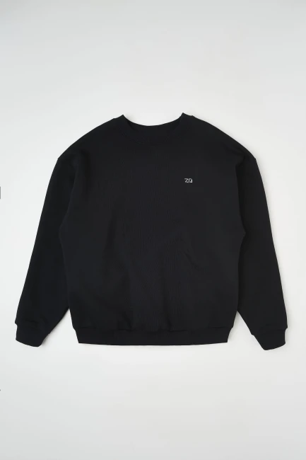Bluza damska Sweatshirt Noir, zdjęcie produktowe na białym tle