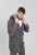 BLUZA ROZPINANA MĘSKA NICE 2 EAT U ALLOVER GREY
