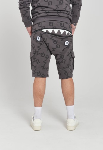 Przejdź do produktu SZORTY MĘSKIE HUNGRY SHORTS ALLOVER GREY