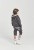 SZORTY DRESOWE DZIECIĘCE HUNGRY SHORTS ALLOVER GREY