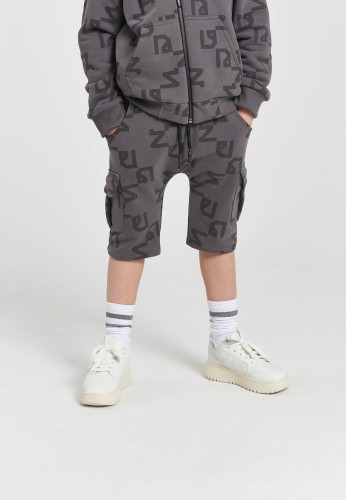 Przejdź do produktu SZORTY DZIECIĘCE HUNGRY SHORTS ALLOVER GREY