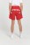 SZORTY KĄPIELOWE DZIECIĘCE SWIMMING SHORTS RED