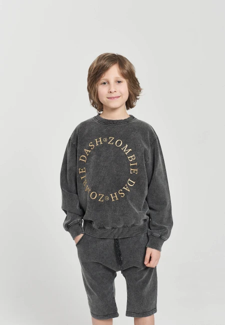 Bluza dziecięca Sweatshirt Jeans Black