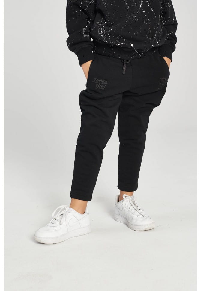 SPODNIE DZIECIĘCE PANTS SLIDE BLACK